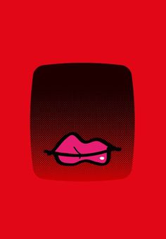 Specialmagazin #vector #red #woman #pink #head #hole #black #lipstick #brain #raster #empty #dark #mouth #cube