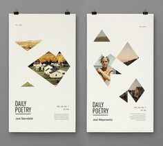 Daily Poetry on the Behance Network #design #graphic