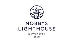 Nobby Lighthouse #branding #design #graphic #identity #newcastle #logo #shorthand #brandmark #typography