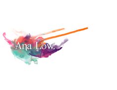Name Titles // Ana Low: El Documental #watercolors #title #name #documentary