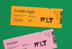 Wigan Little Theatre by Alphabet #print #graphic design #tickets