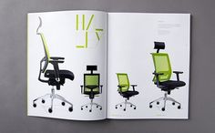 Catalogue by www.o-zone.it #fluo #profile #line #chair #design #office #catalogue #company #new
