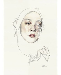 La emociones pintadas por Haekung Lee
