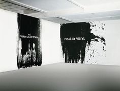 The Vinyl Factory : Village Green #white #installation #black #texture #and