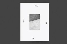All sizes | Béton brut | Flickr - Photo Sharing! #cover #print #book #publication