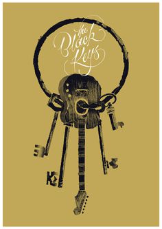 The Black Keys Benny #black #the #benny #hennessy #illustration #poster #music #collage #keys