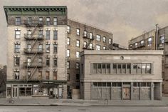 The Secret Lives of New York City Buildings by Marc Yankus
