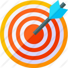 See more icon inspiration related to business and finance, seo and web, miscellaneous, targeting, objective, archery, weapons, archer, target and arrow on Flaticon.