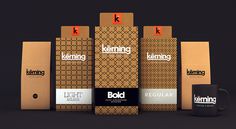 Kërning — The Dieline #packaging #coffee
