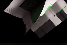 Laser scanning brochure design, for R-Cubed Engineering Team in Athens, Greece #monotone #typography #design #laser #grid #minimal #raster #layout #brochure #scanning