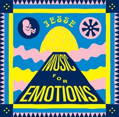 LP Cover for Jesse, 2014 #illustration