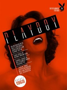 magazine5.jpg 450×600 pixels #playboy #design #orange #graphic #constructivism