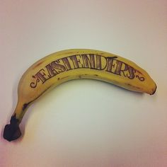 Instagram #banana #biro #typography