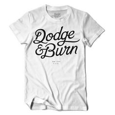 Fab.com | Classic Tee White #shirt #dodgeburn #typography