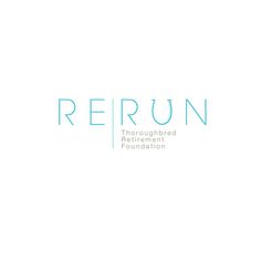 Logo for ReRun Thoroughbred Retirement Foundation #logo #identity