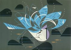 Charley Harper : onaime.ca #charley #illustration #harper #bird