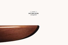 Struer Kajak Brand Identity on Behance #water #kajak #wood #boat #logo