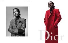 A$AP Rocky, Larry Clark Pose for Dior Homme