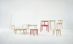 FIVE - Furniture Design by Claesson Koivisto Rune #chair #table #furnitures #studio #light