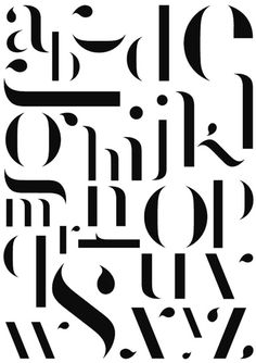 Benjamin Verlomme | Shiro to Kuro #typography
