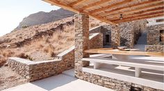 Inside and Outside a Stunning Greek Island Pad - Airows