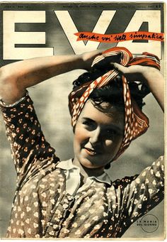 Steven Heller on Eva, a Stunning 1930s Italian Magazine #1930s #heller