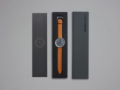 The most beautiful watch presentation by Uniform Wares #packaging #wares #watch #uniform #style