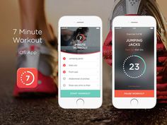 Fitness Mobile App UI