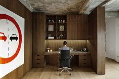 The Design Chaser: Homes to Inspire | London Loft Apartment #interior #design #desk #deco #decoration