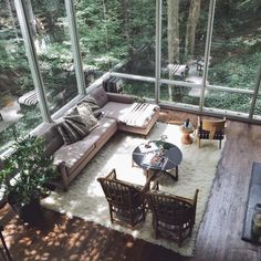 Livingroom & Nature view