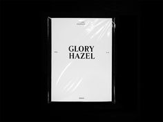 Bureau Collective – Glory Hazel DVD #print #design #graphic