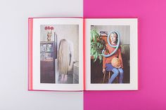 Encontros da Imagem '13 - Love Will Tear us Apart on Behance #book #design #photography #pink #neon #pantone #color