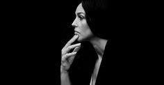 Monica Bellucci #profile #portrait #belucci