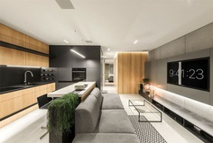 Compact Krakow Apartment by Hi-Light Architects - InteriorZine