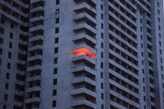EIKNARF #orange #photo #light #architecture