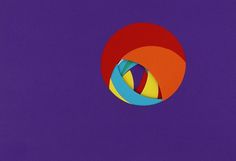 FOR WHAT IT'S WORTH EXHIBITION - Luana D'Elias #bold #circle #paper #colours
