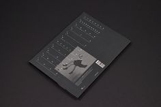 You Lovely Bastard on Behance #white #black #publication #clean #grid #and