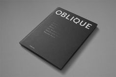 OBLIQUE on the Behance Network #print
