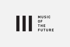 Music of the Future #logo #logotype #minimal #black