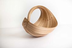 Steam-bent Wooden Trugs Basket #wood #home #accessories #basket