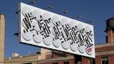 Featured Work | Sagmeister Inc. #typography #levis #advertising #cog #signage #sagmeister