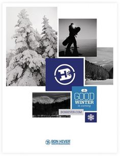 Bon Hiver Snowboarding | Neuarmy™ #design #poster