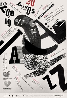 Guimaraes Jazz - F C H i C H K 'L #illustration #poster #typography