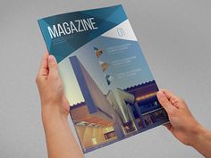 Modern Architecture Magazine #modern #design #minimal #template #download #magazine