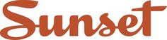 NewSunsetLogoorange.jpg (1628×400) #mark #logotype #script #wordmark #word #orange #logo #magazine