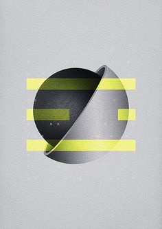 #minimal #geometry #bars #yellow #gray