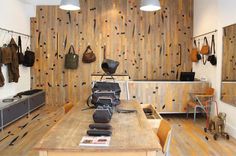 Ally Capellino West - hipshops in London #wood #pattern #retail