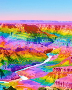 #candyminimal: Ramzy Masri Turns The World Into a Rainbow Paradise