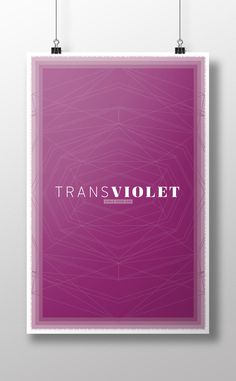 Music Poster design, band poster, modern graphic design poster, graphic design, poster, pink, transviolet, music, spotify