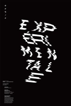 #experimental #remix #poster #typography